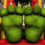 King Koopa Feet GIF Template