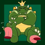 Cursed King Koopa GIF Template