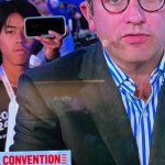 Kid Photobombs CNN at DNC with Phone