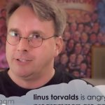 linus torvalds is angry