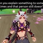 How many times do I have to explain, stupid man!? | When you explain something to someone many times and that person still doesn't get it | image tagged in gifs,memes,explain | made w/ Imgflip video-to-gif maker