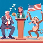 Politics and monkey