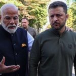 Modi meets zelensky