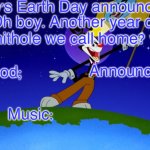 Yakko's Earth Day announcement