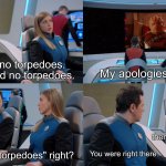 Orville No Torpedoes