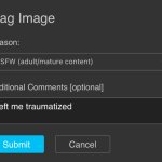 Left me traumatized image flag