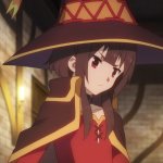 Megumin angry