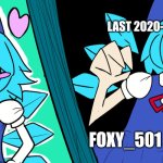 Monster cirno, from history | Today; LAST 2020-2023 TO EARLY 2024; FOXY_501 MIND CONTROL | image tagged in monster,cirno | made w/ Imgflip meme maker