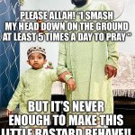 When prayer doesn’t work..