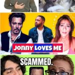 Funny | WHEN YOU PAWN YOUR $#!+ TO HELP YAWNY DEPTH; GET A SPECIAL PASSPORT AND BITCOIN AND IPHONES | image tagged in funny,johnny depp,catfish,scam,men and women,reality check | made w/ Imgflip meme maker