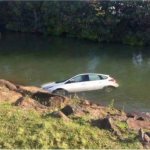 Car in water