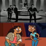 Millie and Priya Dancing to The Beatles | image tagged in millie and priya dancing to what,the beatles,total drama | made w/ Imgflip meme maker