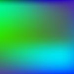 Abstract blurred gradient RGB color green blue and dark blue bac template