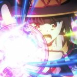 Megumin's first explosion