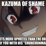 Kazuma of shame