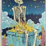 Tarot Skeleton 1 | Emotional Dumpster Fire