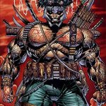 Warchild Rob Liefeld Rambo Red Background