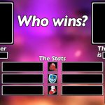 Vs battle template