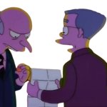 Burns and Smithers Transparent Background