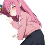 Hitori sleeping
