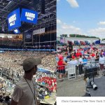 Empty rump rally. He is LOSING.