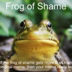 Frog of Shame (Fries' version) V1