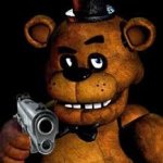 Freddy with gun meme