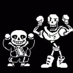 Sans papyrus Chibi Dance meme