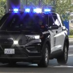 police car