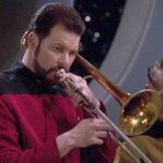 Commander Riker, Trombone