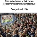 George Orwell meme