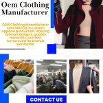 Oem Clothing Manufacturer