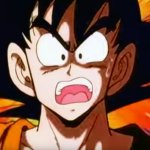 Surprised Goku