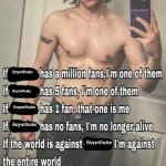 If X has a million fans | Boywithuke; Boywithuke; Boywithuke; Boywithuke; Boywithuke; Boywithuke | image tagged in if x has a million fans | made w/ Imgflip meme maker