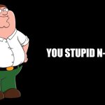 Peter Griffin You Stupid N-