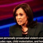 Is Kamala lying about prosecuting criminals? 1