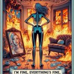 Tarot Skeleton 3 | Everything Is Fine