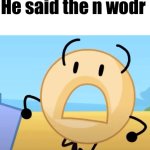 n wodr donut bfdi