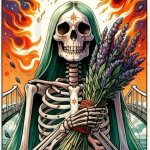 Tarot 5 | Skeleton Sage And Bridge Burning