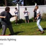 Two idiots fighting meme