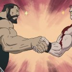 FMAB Strong Men Handshake