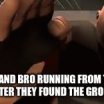 I am speed | ME AND BRO RUNNING FROM THE COPS AFTER THEY FOUND THE GROUP CHAT | image tagged in gifs,pootis engage,tf2 | made w/ Imgflip video-to-gif maker