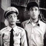 Barney Fife and Gomer Pyle