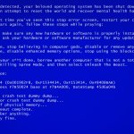 Blue Screen Of Death BSOD