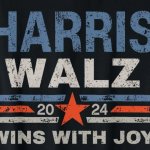 Harris Walz Team Normal wins with joy