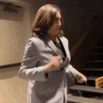 Kamala Harris Shh GIF Template