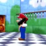 T pose speen Mario GIF Template