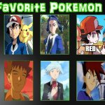 favorite pokemon boys | RED | image tagged in my favorite pokemon boys,pokmon,video games,nintendo,boys,pokemon memes | made w/ Imgflip meme maker