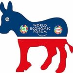 WEF Democrats Donkey