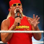 Hulk Hogan talking